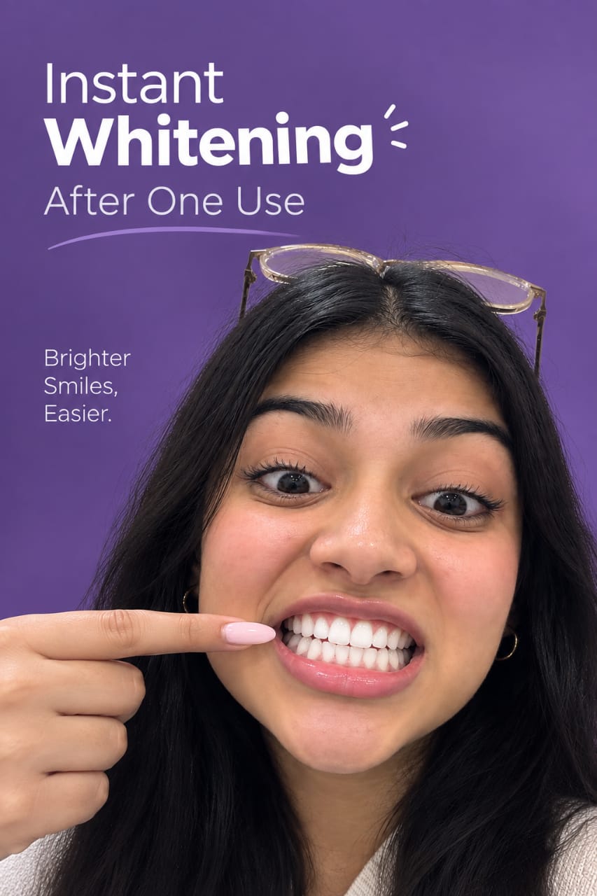 AERO SMILE - 14X Purple Teeth Whitening Strips ( Instant Whitening )
