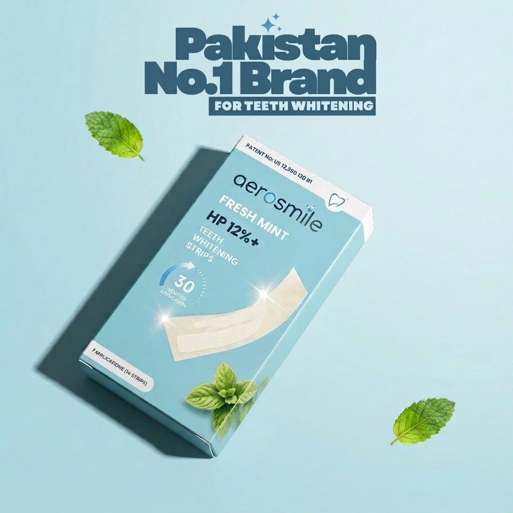AERO SMILE - Teeth Whitening Strips (Ultra Strong Whitening)